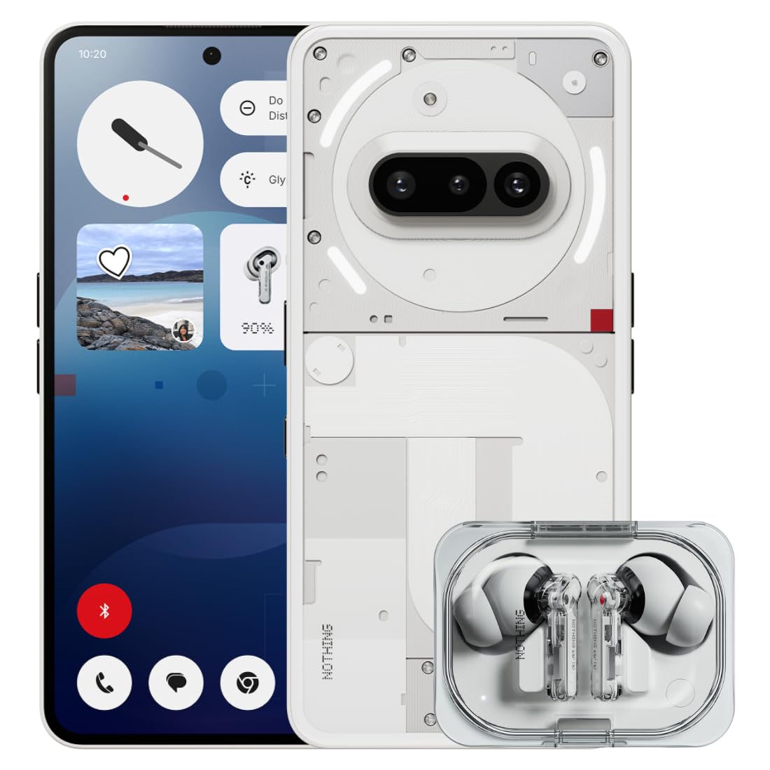 Nothing Phone (3a) 256 GB - mobile phone with 32 MP front camera